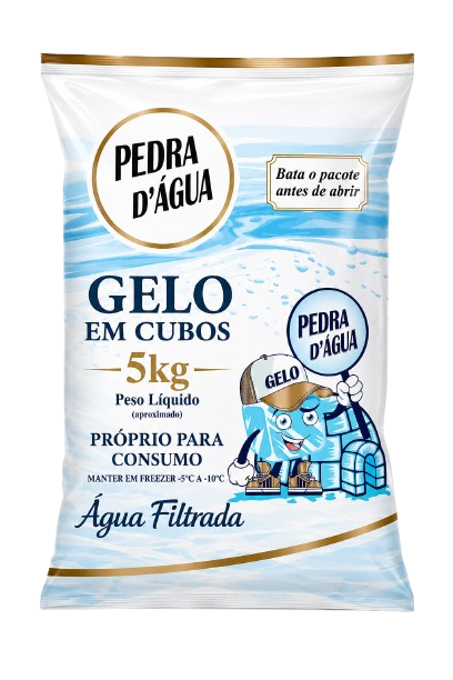Gelo em cubos Pedra D'água